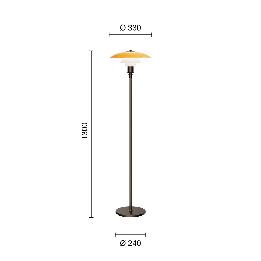 PH 3½-2½ Golvlampa Jubileumsutgåva