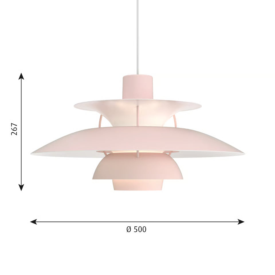 Louis Poulsen PH 5 Pendel Monokrom – Visningsmodell