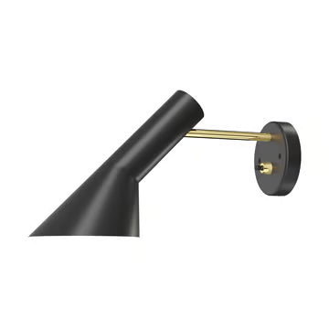 Louis Poulsen AJ vägglampa – fast installation, rostfritt stål