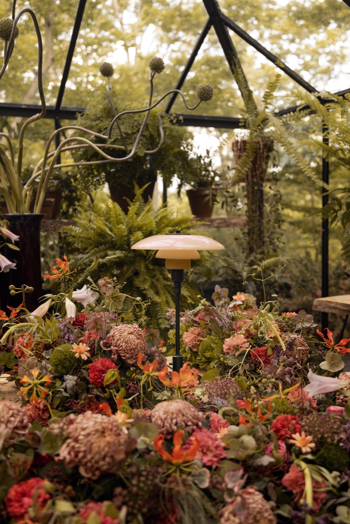 Louis Poulsen PH 3-2 Bordlampe - Dusty terracotta - limited edition 2025