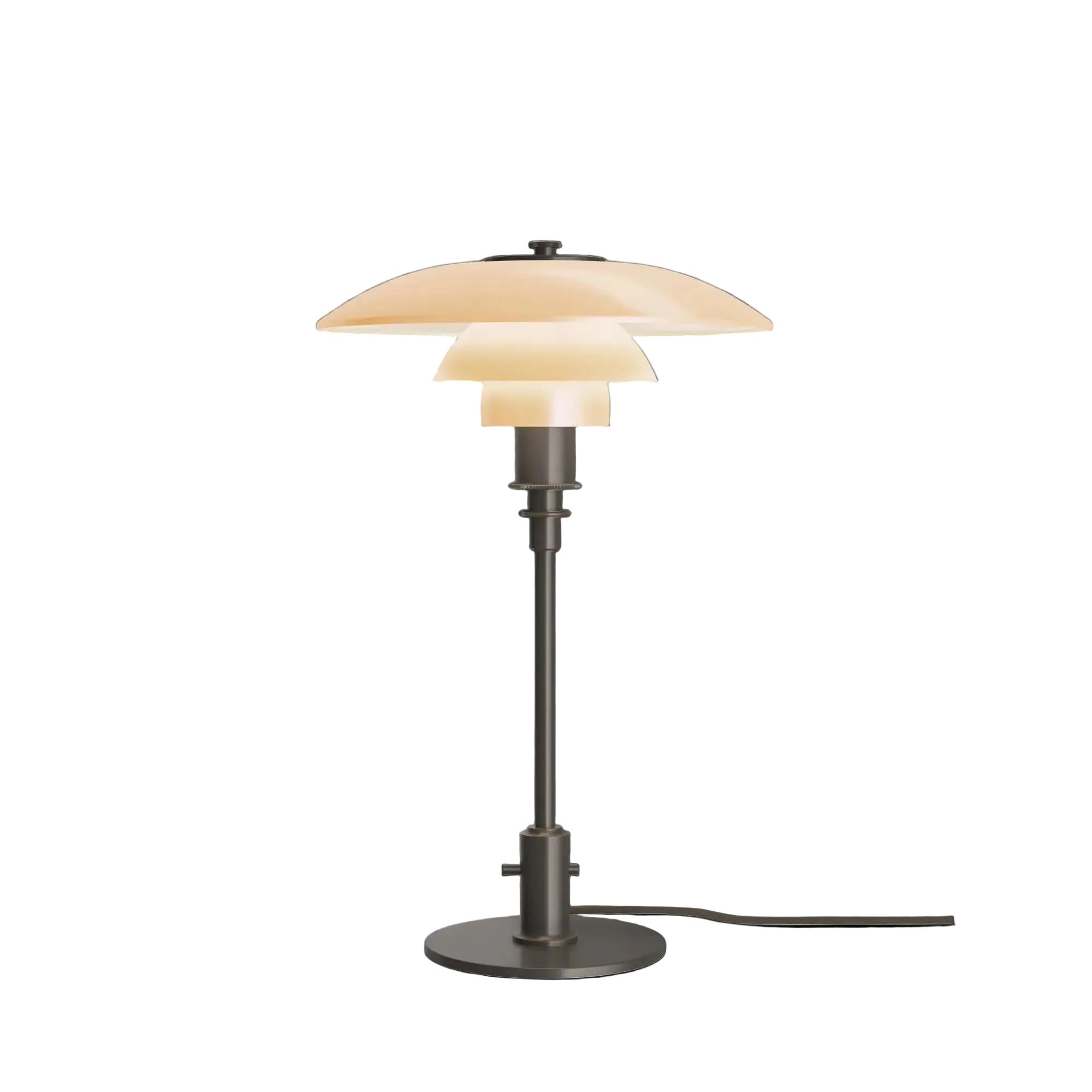 Louis Poulsen PH 3-2 Bordlampe - Dusty terracotta - limited edition 2025