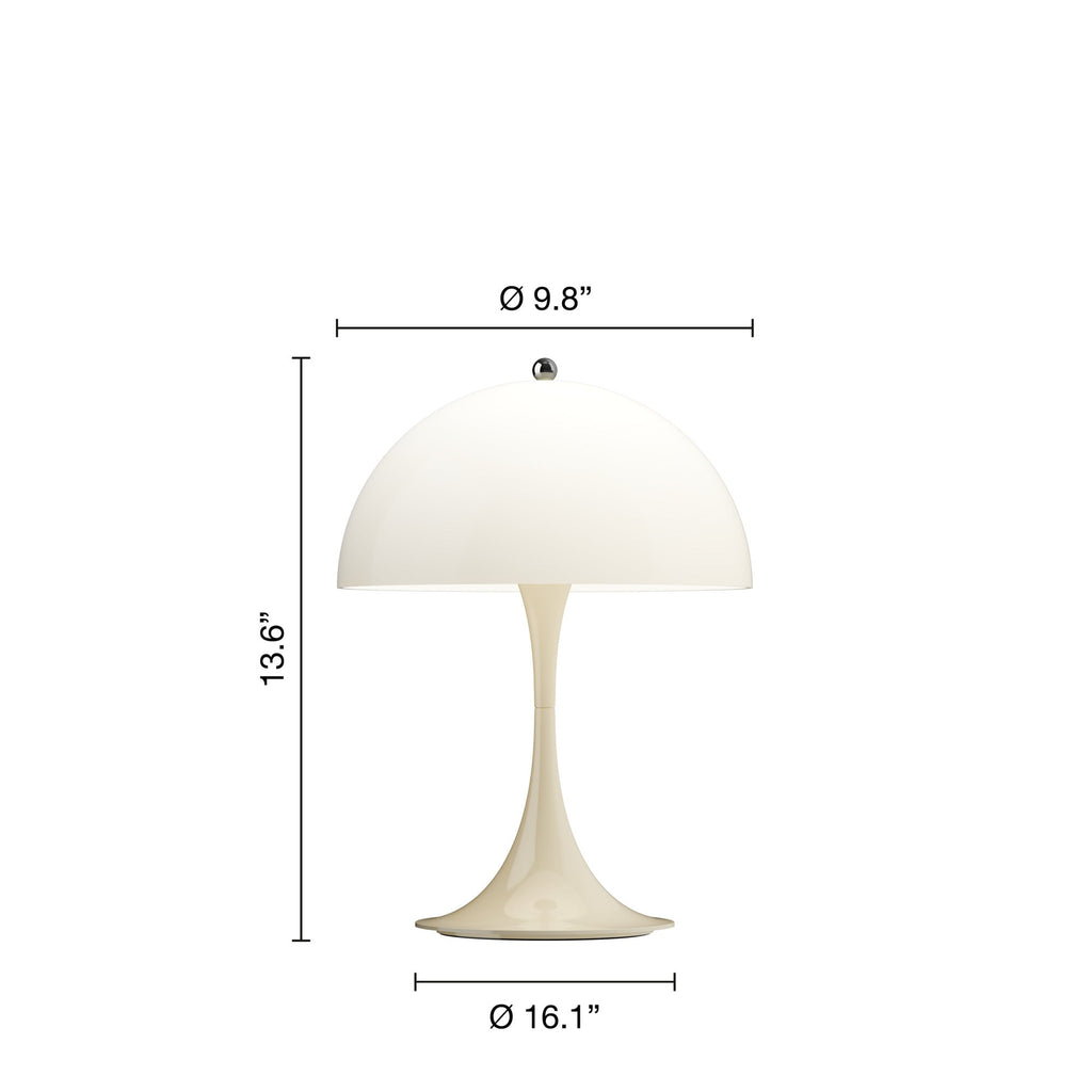 Louis Poulsen Panthella 250 Portable bordlampe - Opal Beige